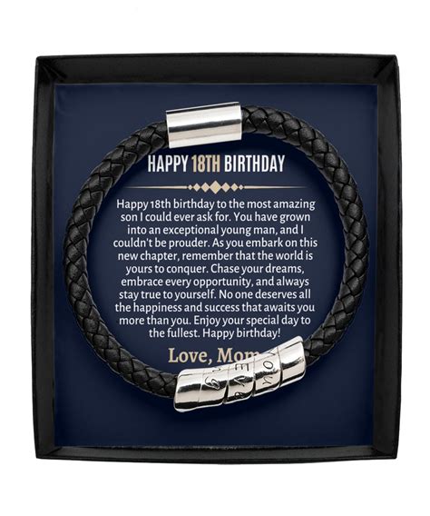 18th birthday gifts for sons girlfriend
